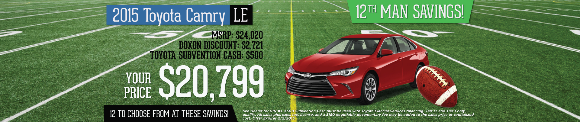 Doxon toyota coupons
